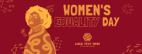 Afro Women Equality Facebook Cover