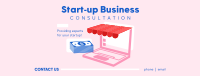 E-commerce Business Consultation Facebook Cover Image Preview