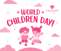 Children Day Cartoon Facebook Post