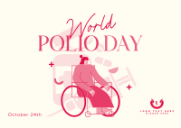 Polio Awareness Day Postcard