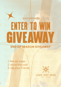 Enter Giveaway Flyer