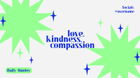 Love Kindness Compassion YouTube Banner