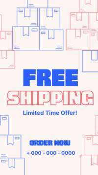 Shipping Business Delivery Instagram Reel Design