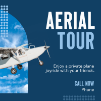 Aerial Tour Instagram Post Design