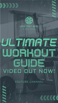 Minimalist Workout Guide Facebook Story