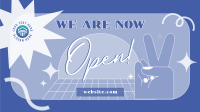 We Are Now Open Animation