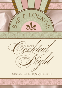 Art Deco Bar and Lounge Flyer