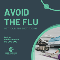 Get Your Flu Shot Instagram Post