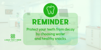 Dental Reminder Twitter Post