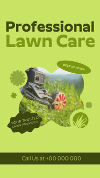 Agnostic Lawn Care Professional Facebook Story