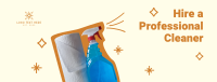 Discounted Professional Cleaners Facebook Cover