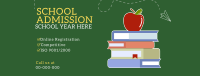 School Admission Year Facebook Cover