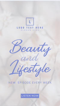 Beauty and Lifestyle Podcast TikTok Video