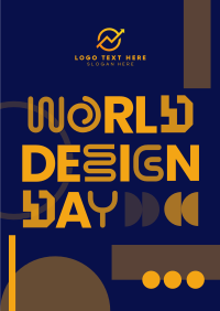 Abstract Design Day Poster