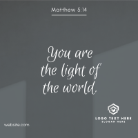 Bible Inspirational Verse Linkedin Post Design