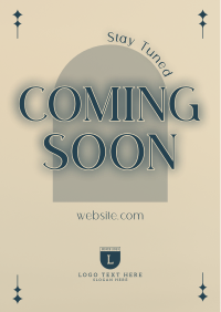 Minimalist Elegant Coming Soon Flyer