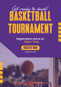 Basketball Mini Tournament Poster