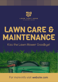 Lawn Care and Maintenance Flyer