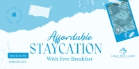  Affordable Staycation  Twitter Post