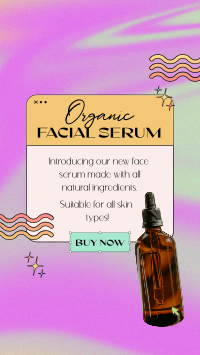 Organic  Skincare Y2K Facebook Story