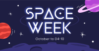 Space Week Event Facebook Ad Design