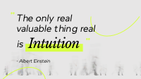 Intuition Animation