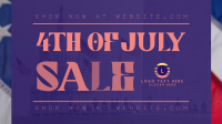 Minimalist 4th of July Sale Video