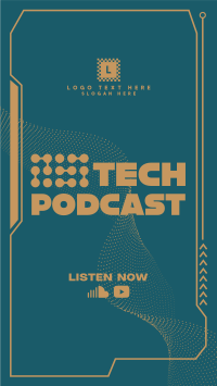 Technology Podcast Circles Facebook Story