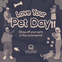 Quirky Pet Love Instagram Post Image Preview