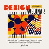 Beginner Design Webinar Instagram Post