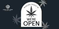 Open Medical Marijuana Twitter Post