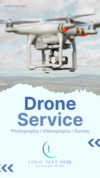 Drone Services Available Facebook Story