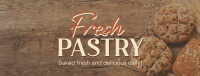 Rustic Pastry Bakery Facebook Cover Image Preview