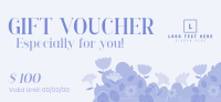 Flowers Gift Certificate example 2