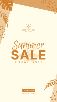 Playful Summer Sale  Facebook Story