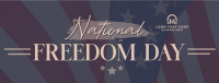 Freedom Day Facebook Cover example 2