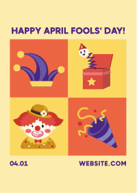 Tiled April Fools Flyer