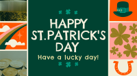 Rustic St. Patrick's Day Greeting Facebook Event Cover