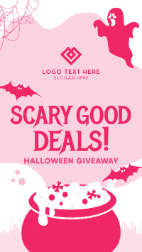 Trick Or Giveaway Instagram Story