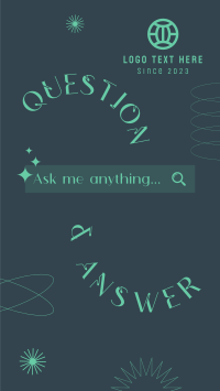 Minimalist Q&A Instagram Story