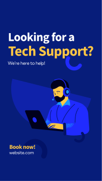 Tech Support Instagram Reel Design