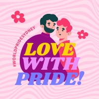 Love with Pride Instagram Post