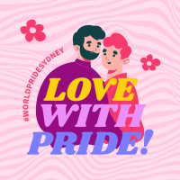 Love with Pride Instagram Post Design