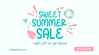 Sweet Summer Sale Facebook Event Cover