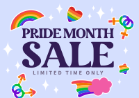 Pride Day Flash Sale Postcard