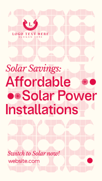 Solar Power Installations Facebook Story