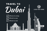 Dubai Travel Package Pinterest Cover