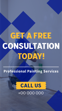 Painting Service Consultation Instagram Story