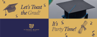 Elegant Graduation Facebook Cover Image Preview