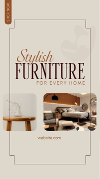 Stylish Furniture Store Instagram Reel Image Preview